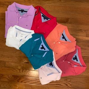 7 Tommy Hilfiger Polos